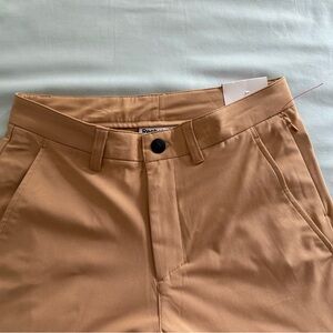 Reebok Tan Dress Pants with Smooth Material